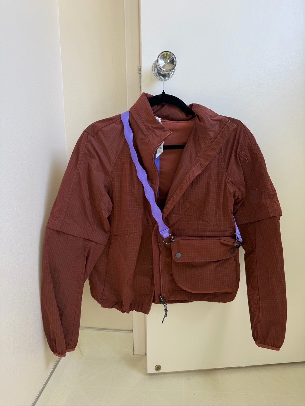lululemon athletica Utility Jacket with removable Strap and hidden hood